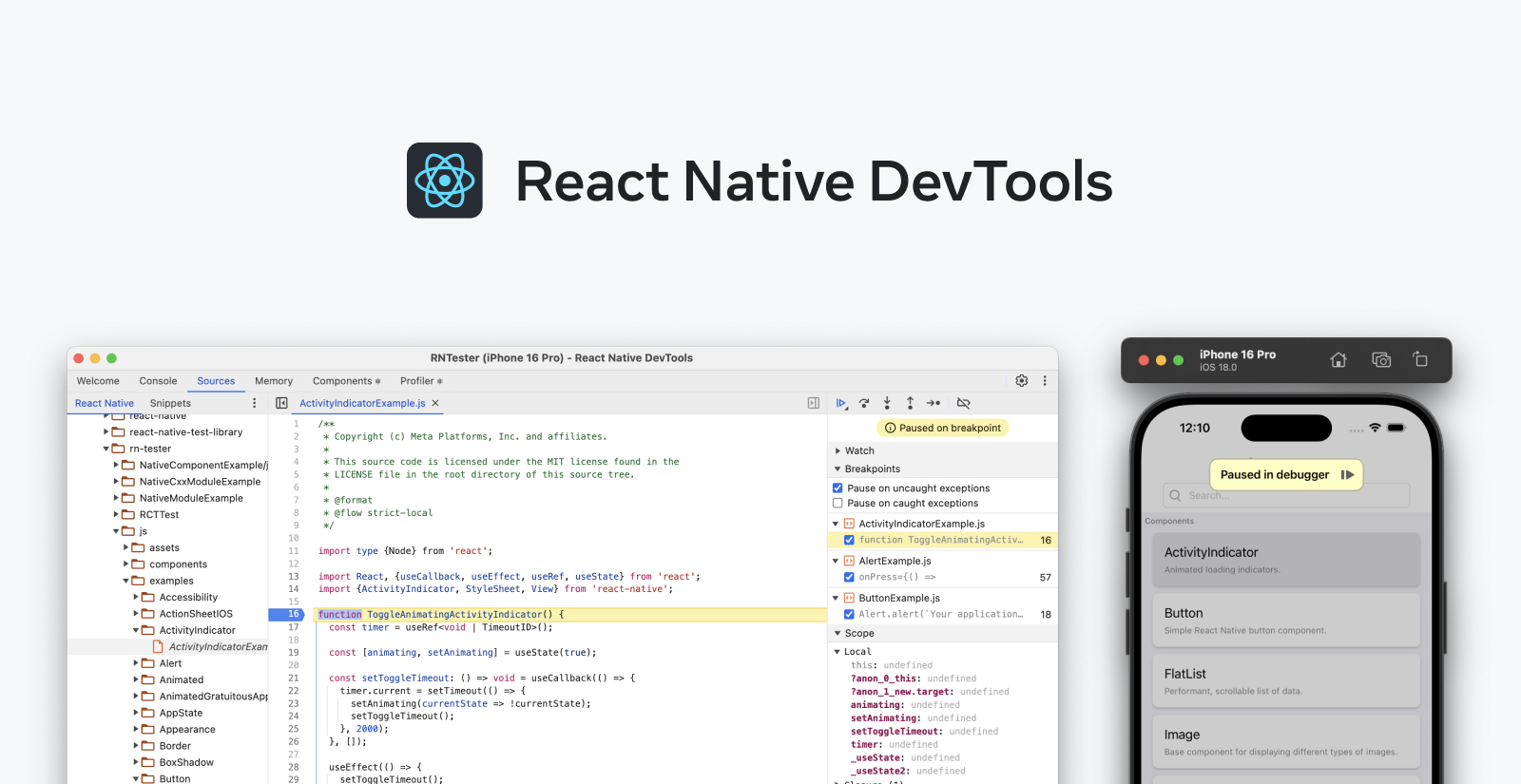 React Native DevTools 프론트엔드